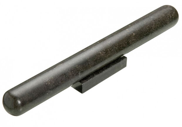 deegroller 40 cm marmer zwart