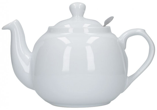 theepot Farmhouse 1,5 liter keramiek wit