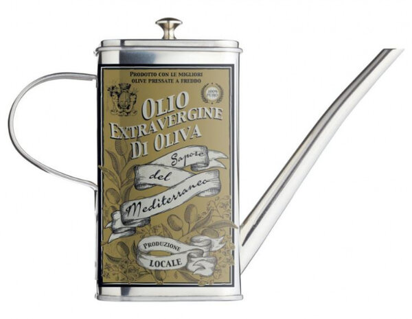 oliekan World of Flavours Italian 500 ml RVS zilver