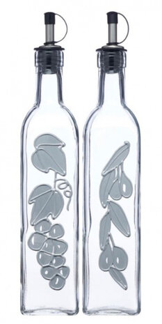 olie/azijnstel World of Flavours 500 ml transparant