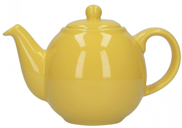 theepot Globe 500 ml keramiek geel