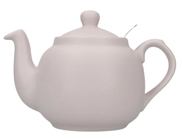 theepot Farmhouse 1,2 liter keramiek lichtroze