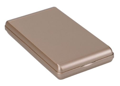 keukenweegschaal Pro 17 x 23 x 2,5 cm RVS ros&eacute;goud/zilver