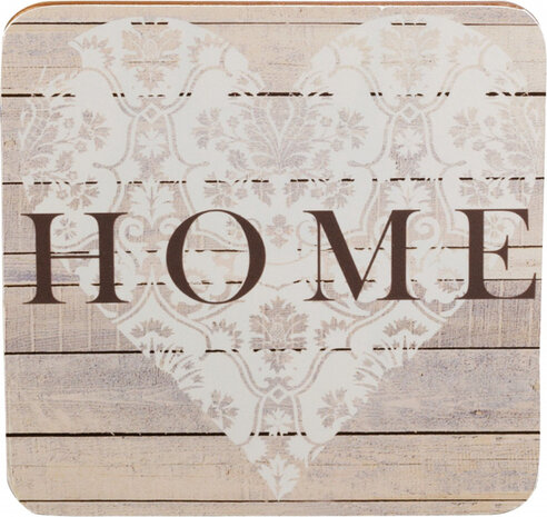 onderzetters Everyday Home 10,5 cm kurk 4 stuks