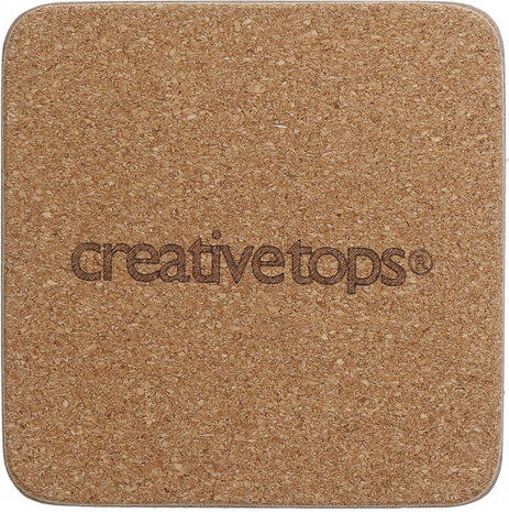 onderzetters Everyday Home 10,5 cm kurk 4 stuks