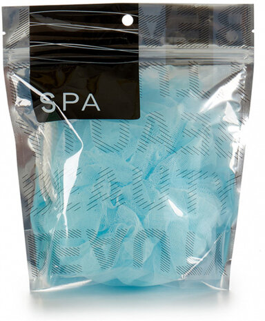 badspons Spa 10 cm synthetisch lichtblauw