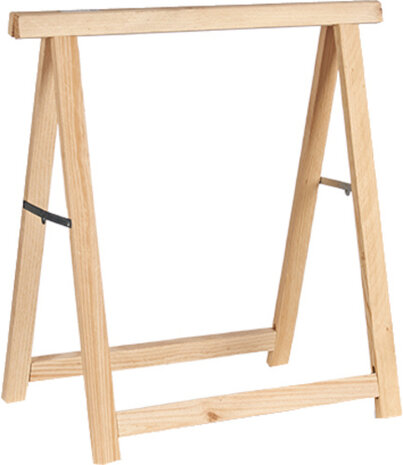 schraag 17 x 73 x 75 cm hout naturel