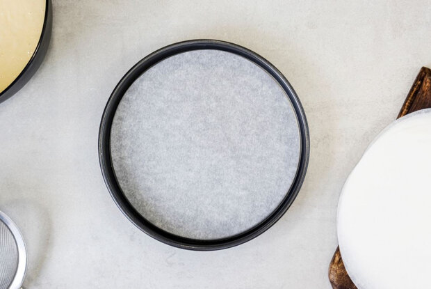 bakpapier 23 cm rond wit 100 stuks