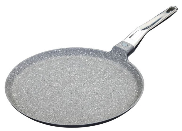 koekenpan 28 cm aluminium grijs/zilver