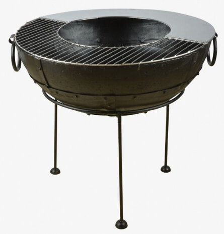 barbecuerooster 62,3 x 1,9 cm RVS zilver