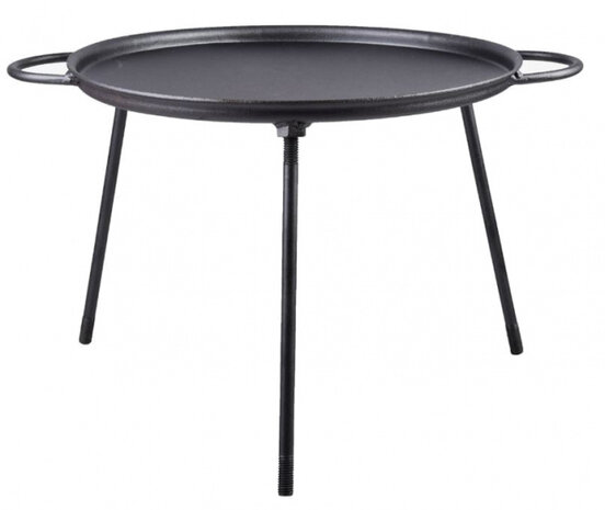 pizzabakplaat 36,2 x 41,3 cm gietijzer zwart