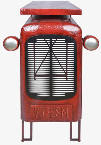 tuintafel Tractor 67 x 100 x 104 staal rood