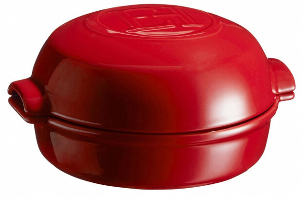 cheese baker 19,5 x 17,5 x 10 cm 550 ml keramiek rood