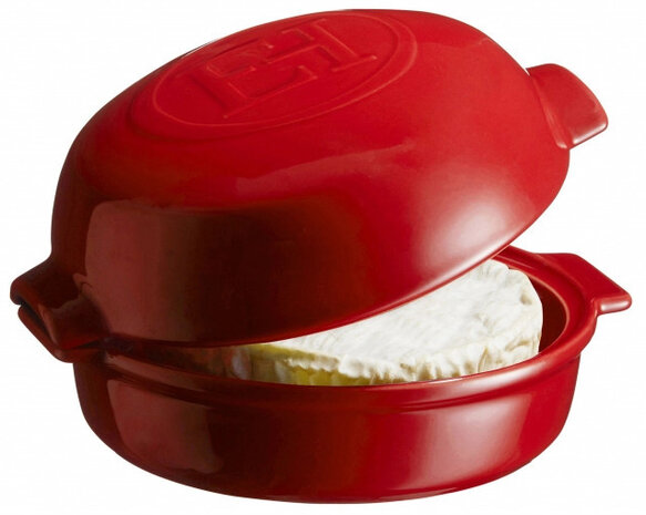 cheese baker 19,5 x 17,5 x 10 cm 550 ml keramiek rood