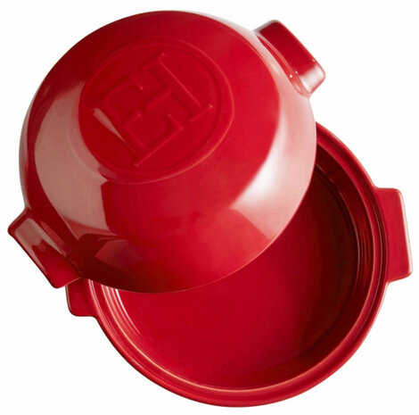 cheese baker 19,5 x 17,5 x 10 cm 550 ml keramiek rood