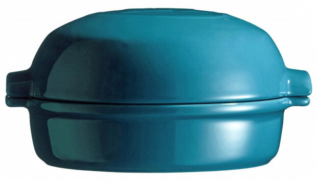cheese baker 19,5 x 17,5 x 10 cm 550 ml keramiek blauw