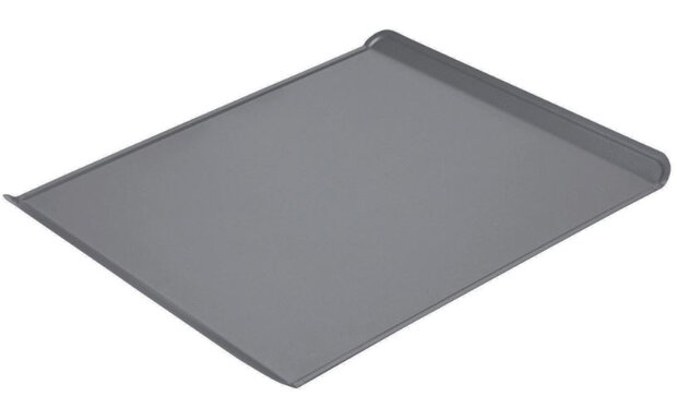 bakplaat 40 x 35 cm carbonstaal grijs
