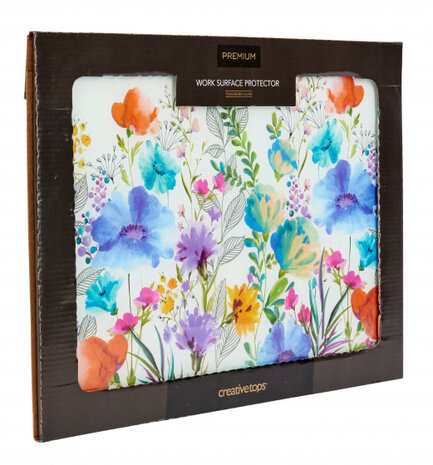 werkbladbeschermer Meadow Floral 40 x 30 cm glas