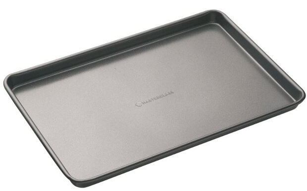 ovenplaat 39 x 27 x 2 cm carbonstaal antraciet