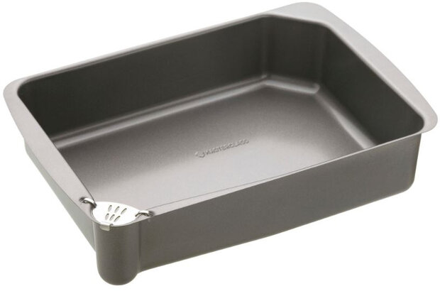 braadslede 34 x 23 x 8 cm carbonstaal antraciet