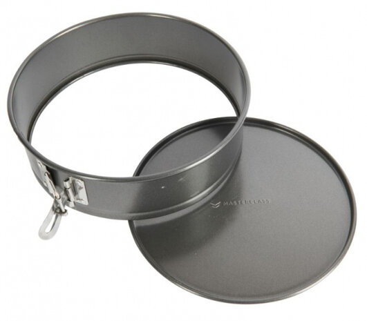springvorm 25 cm carbonstaal antraciet