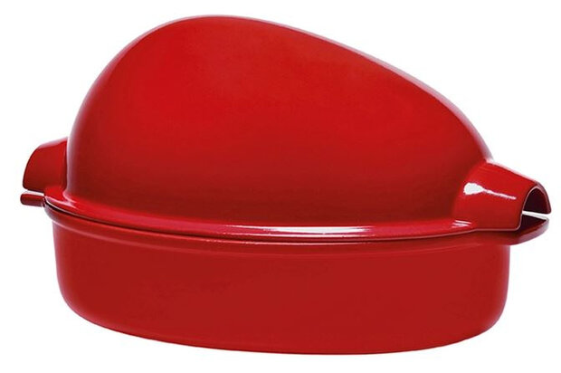 braadschaal Chicken Baker 41,5 x 27,5 cm keramiek rood