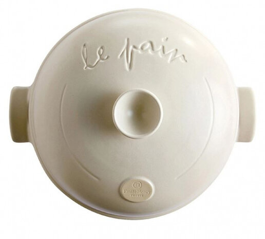 broodbakbol Le Pain 28,5 x 16,5 cm keramiek wit