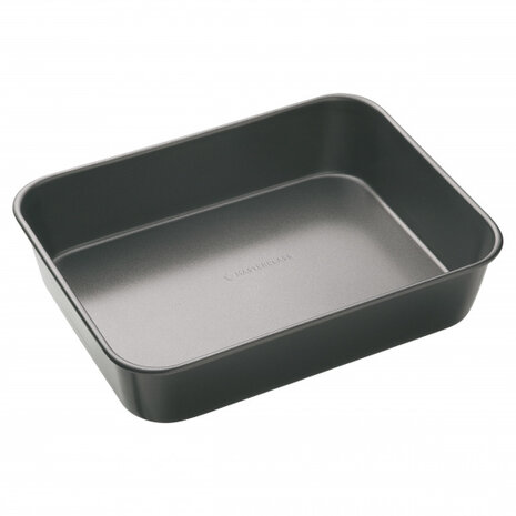 bakset 39 x 28/23 x 23 cm carbonstaal grijs 2-delig
