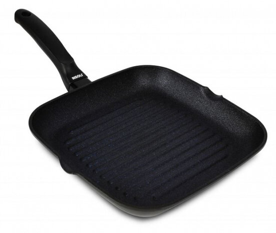 grillpan Black Plus 26 x 26 cm aluminium zwart
