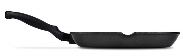 grillpan Black Plus 26 x 26 cm aluminium zwart