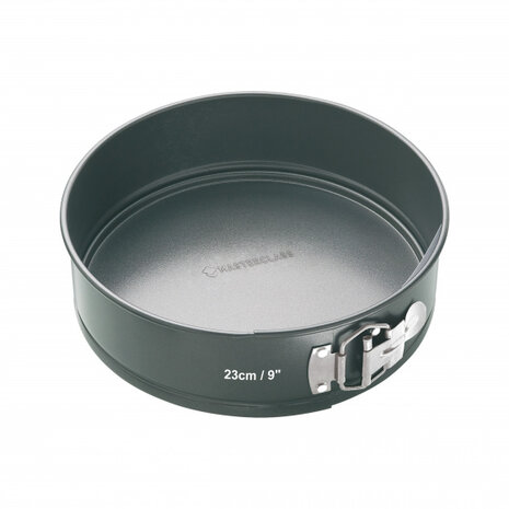 springvormen 20/23 cm carbonstaal grijs 2 stuks