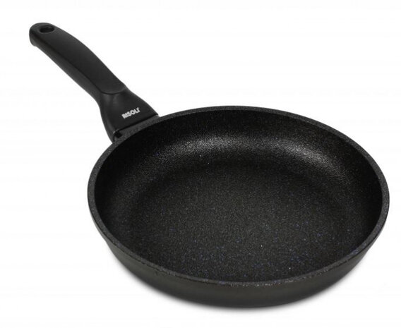 koekenpan Black Plus 24 x 8 cm aluminium zwart