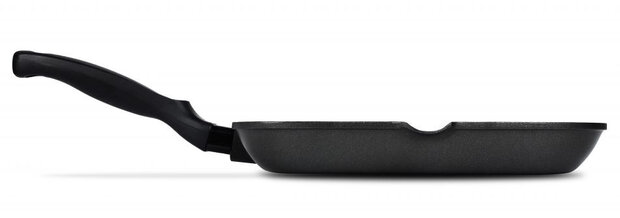 grillpan Black Plus 26 x 26 x 10 cm aluminium zwart