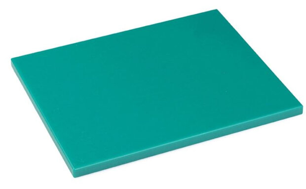 snijplank 32,5 x 26,5 x 1,5 cm polyetheen groen