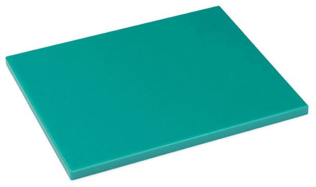 snijplank 53 x 32,5 x 1,5 cm polyetheen groen