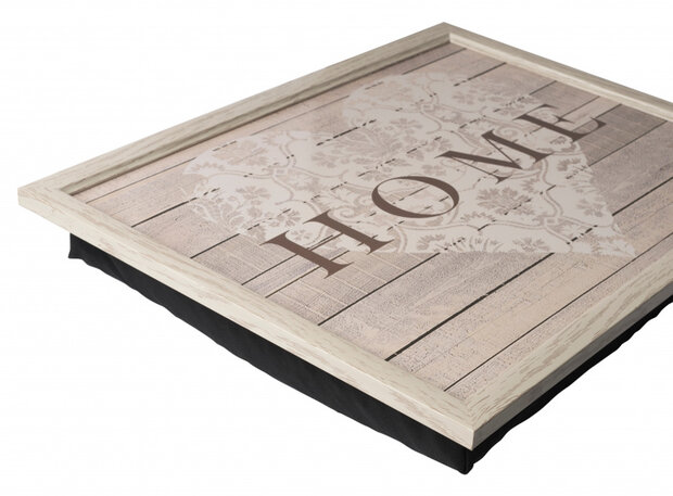 dienblad Everyday Home 44 x 34 cm hout taupe