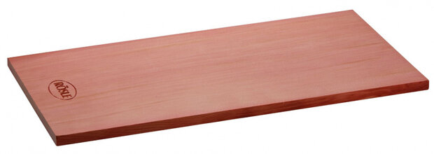 aromaplank 40 x 19,5 x 2,2 cm cederhout bruin 2 stuks