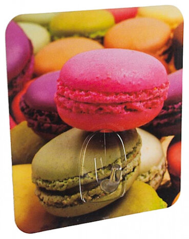 ophanghaak Magic Hook macaron 8 x 1,5 x 9 cm roze