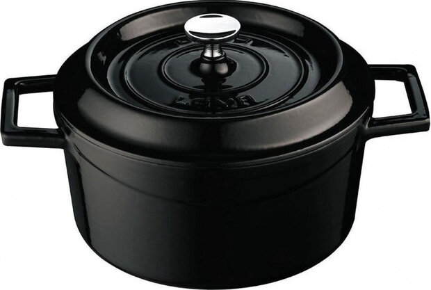 braadpan Trendy 6,7 liter 28 cm gietijzer zwart