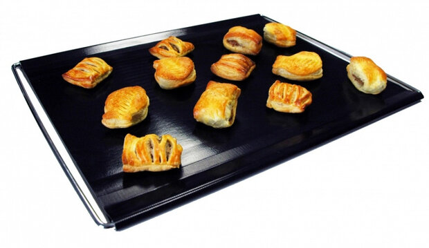 brood-/afbakmat 30 x 40 cm teflon zwart