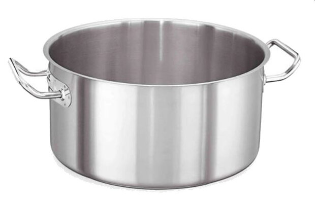 kookpan met deksel 4,1 liter 20 cm RVS zilver