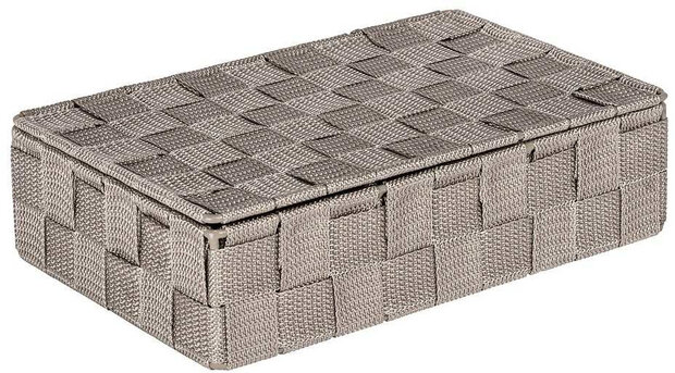 organizer Adria 17 x 26  x 7,5 cm polypropyleen taupe