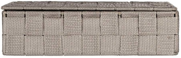 organizer Adria 17 x 26  x 7,5 cm polypropyleen taupe