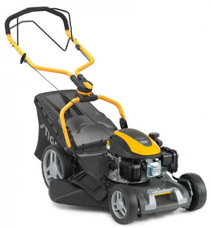 grasmaaier Combi 748 S benzine 2,2 kW 155 cm zwart/geel