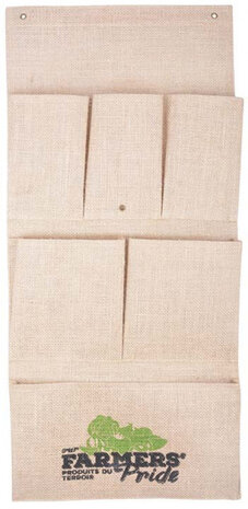 organizer Farmer&#039;s Pride 6-vaks 69 cm jute naturel