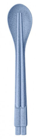 eetstokjes Dynasty 23 x 4,5 x 2,4 cm blauw 3-delig