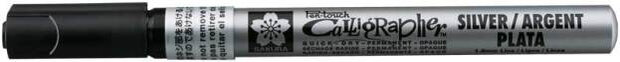 permanentmarker Pen-touch kalligrafie 1.8 mm zilver