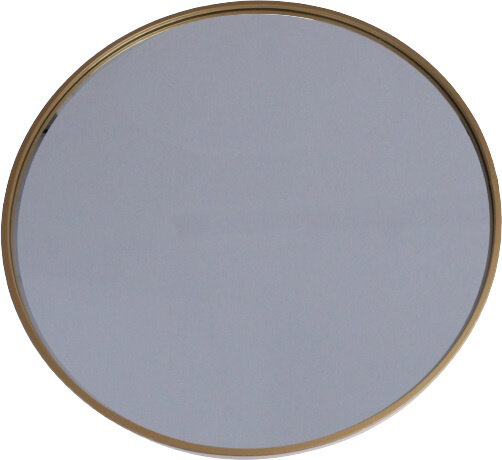 wandspiegel 76 cm staal goud
