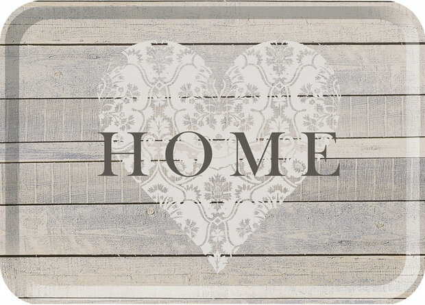 dienblad Everyday Home 47 x 32 cm melamine beige