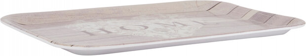dienblad Everyday Home 47 x 32 cm melamine beige